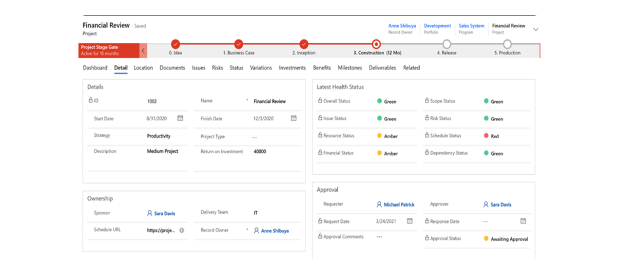 screenshot of Alithya Coplan, a proprietary accelerator for D365 Project Operations and other enterprise tools